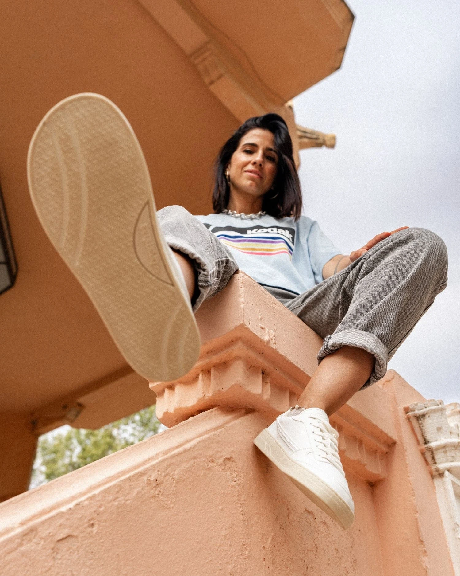 Босоногие кроссовки Brambas Calabria — льняной, фото 9