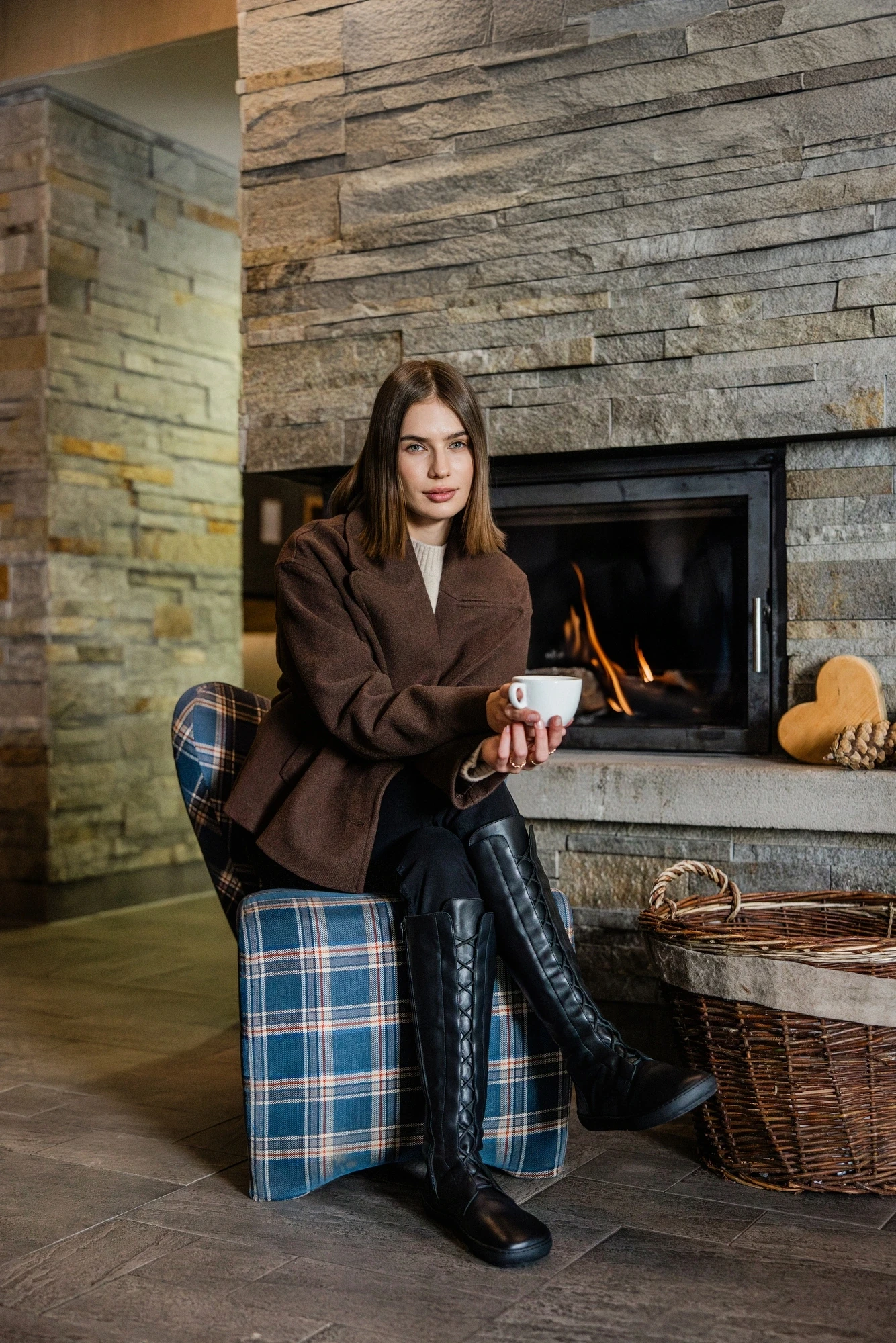 Босоногие ботинки Shapen ABBY — чёрный, фото 10