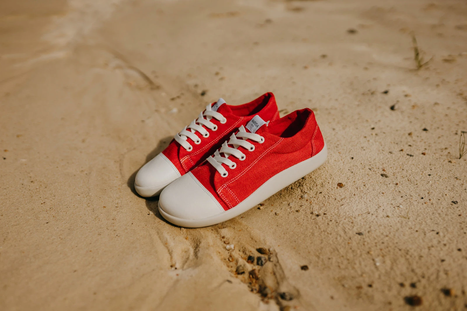 Кроссовки Ahinsa Street Hemp Barefoot — красный, фото 13