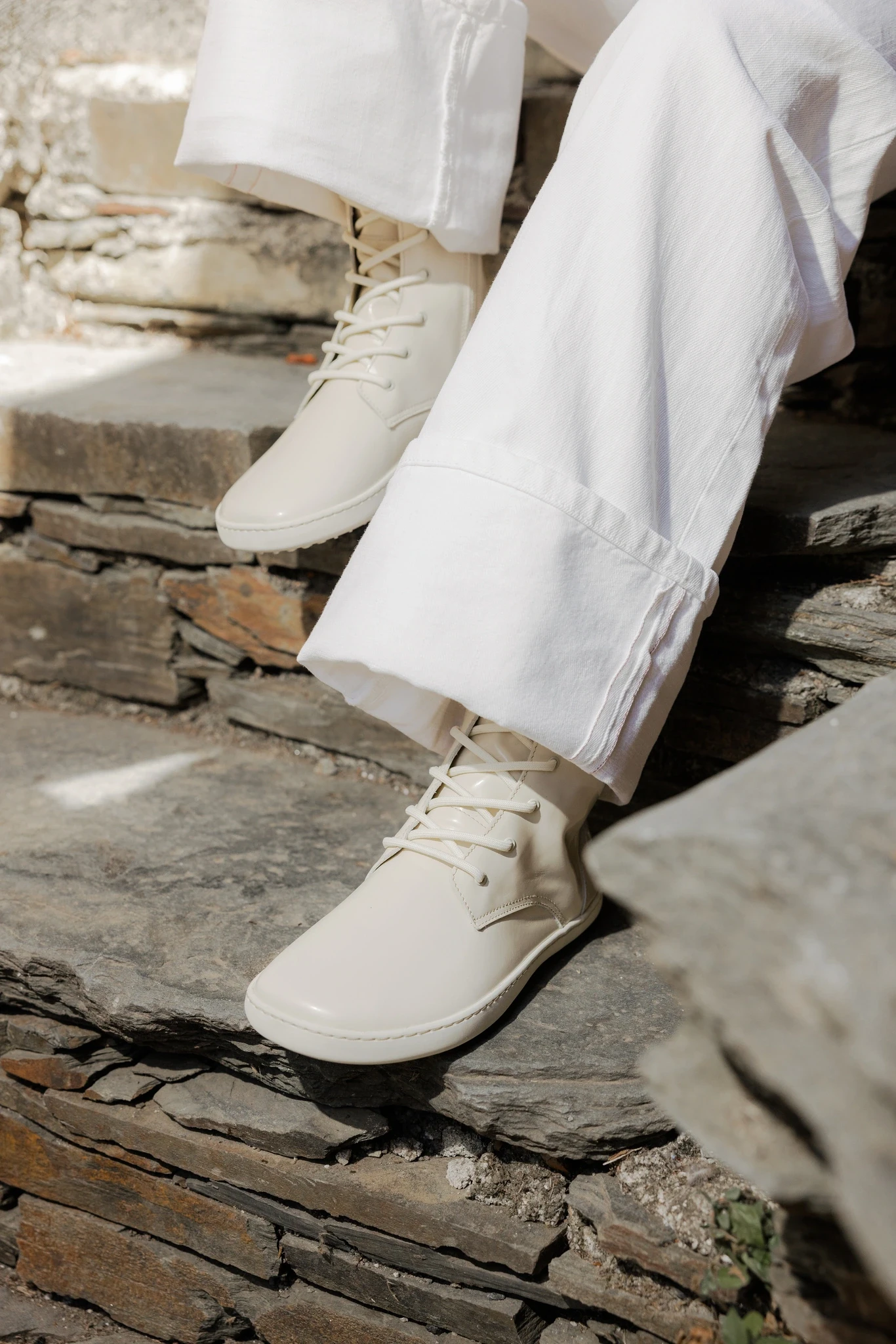 Босоногие ботинки Shapen MAVERICK — ванильный, фото 9