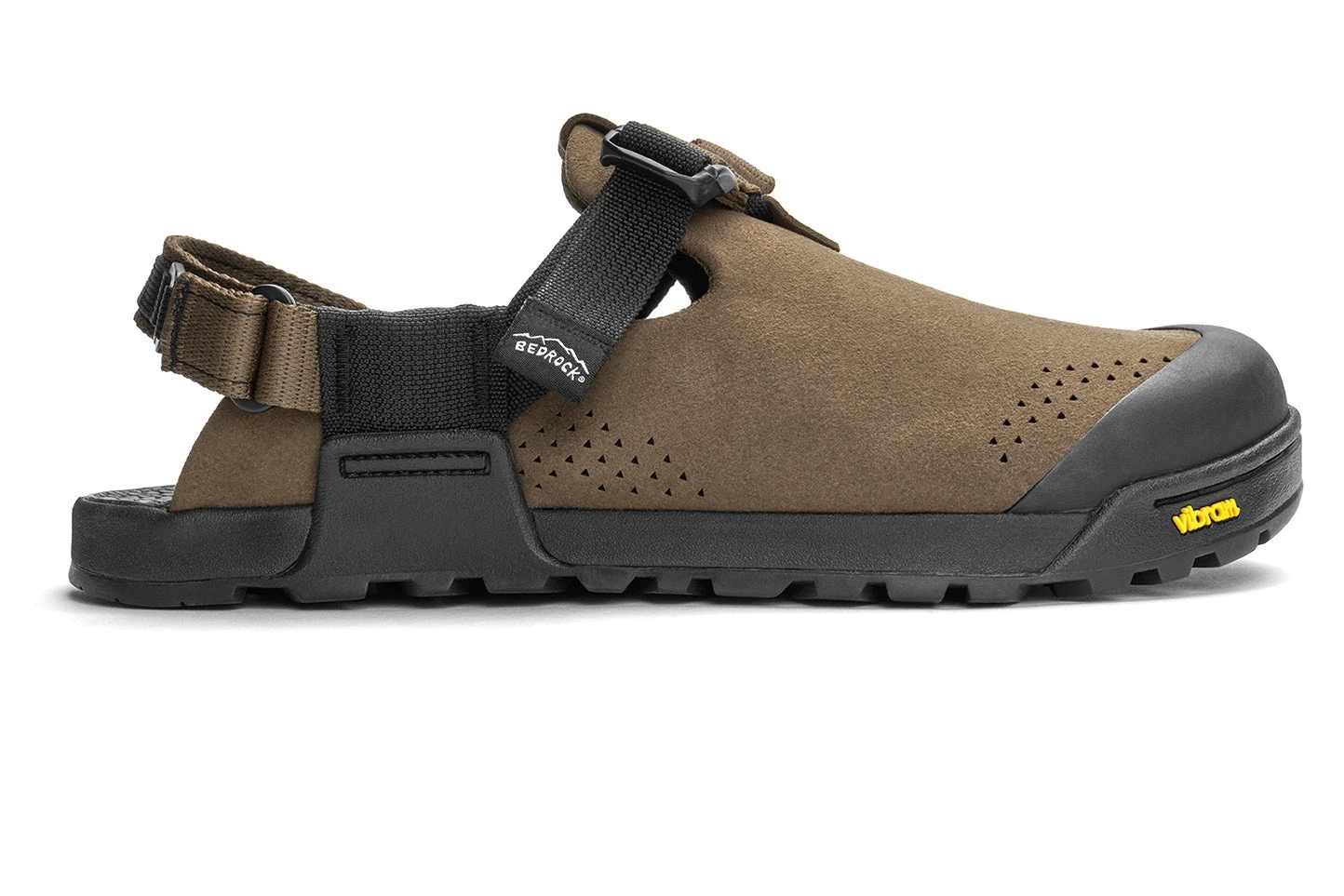 Сабо Bedrock Mountain Clog - Synthetic Suede — сосновая шишка, фото 2