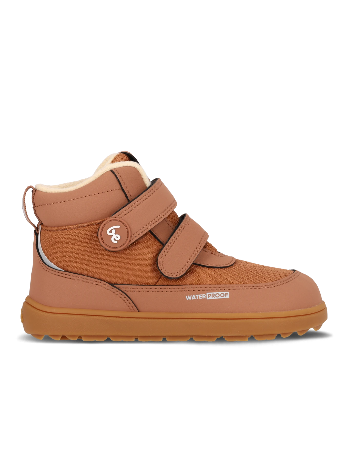 Детские босоногие ботинки Be Lenka Zippu Junior - коричневый — фото 1 из 10