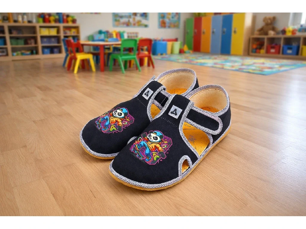 Тапочки Antal Rascal — Panda (детские), фото 4