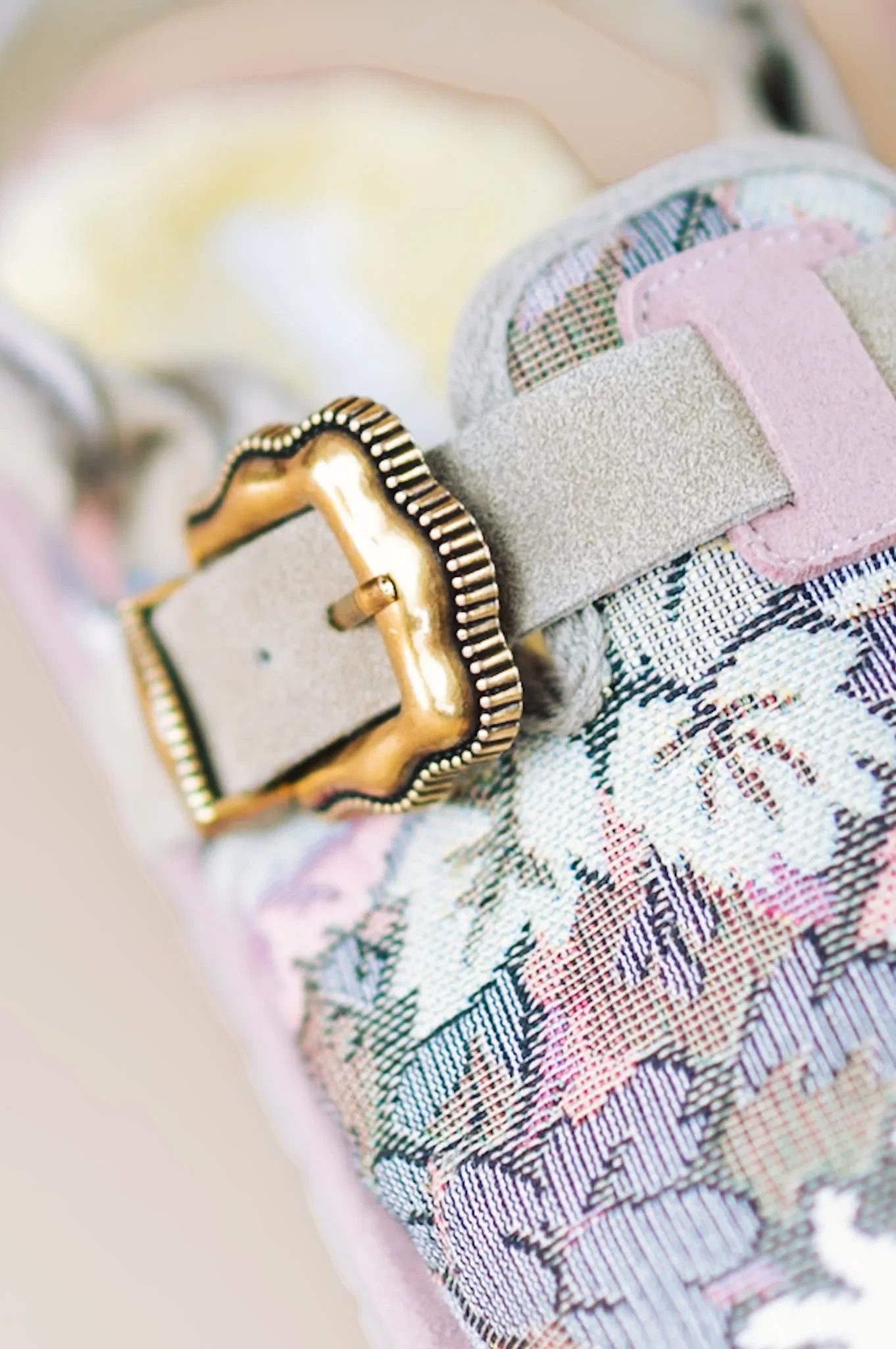 Босоногие сабо Sambas the bambas Folk — цветочный узор, фото 3