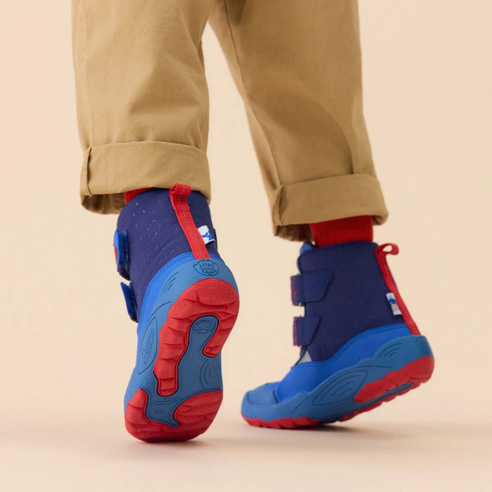 Зимние ботинки Affenzahn Blizzy Кит — синий, фото 9