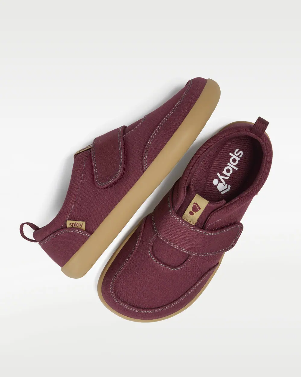 Детские босоногие кеды Splay EXPLORE Kids — Plum, фото 4