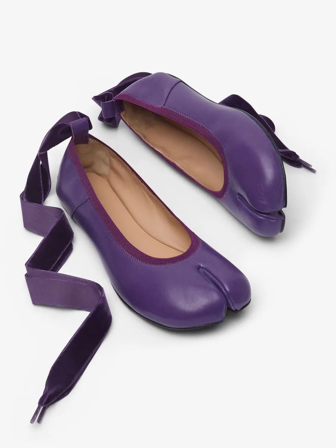 Босоногие балетки таби Libertas Barefoot Tabi — фиолетовый, фото 3