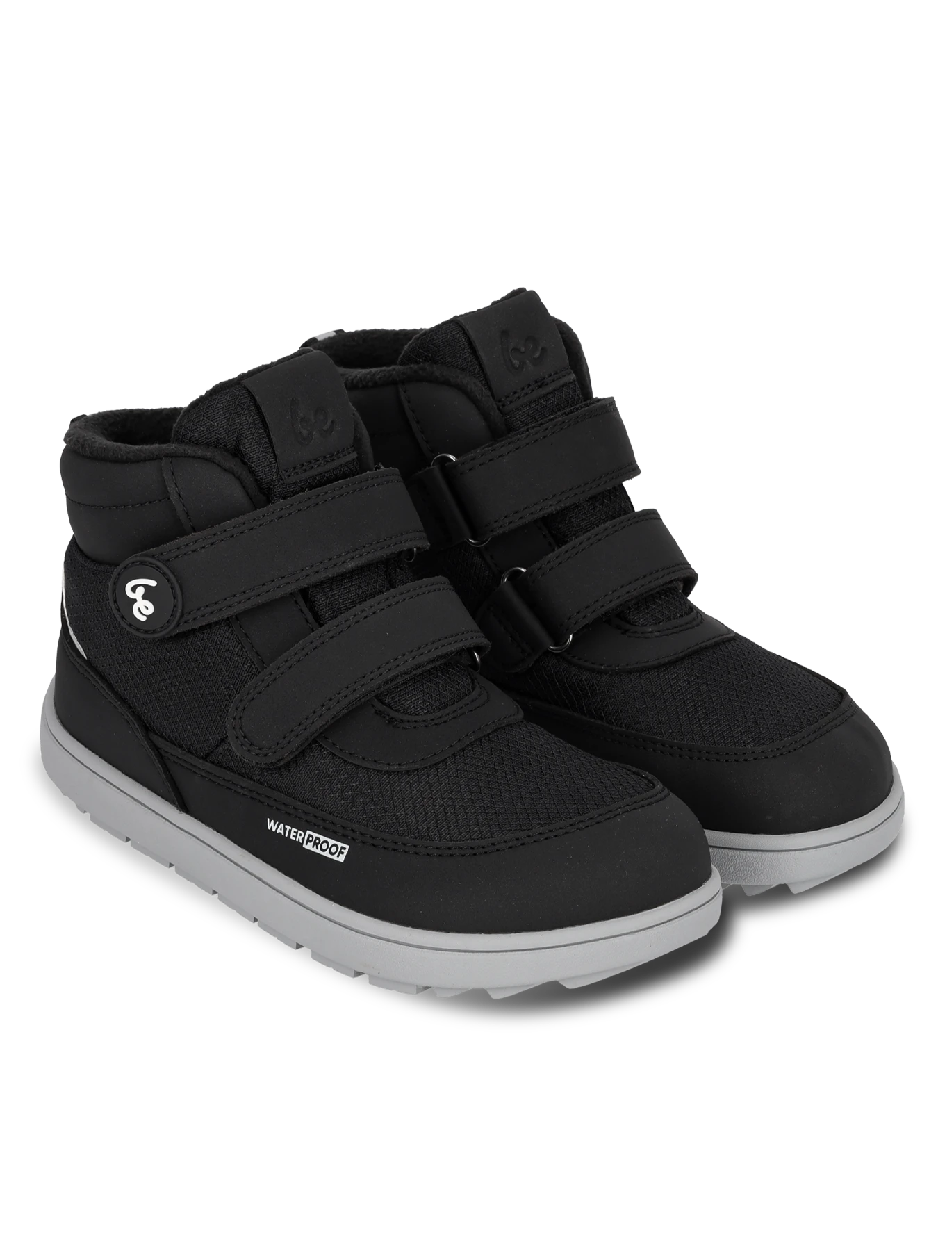 Детские босоногие ботинки Be Lenka Zippu Junior - чёрный и серый, фото 5