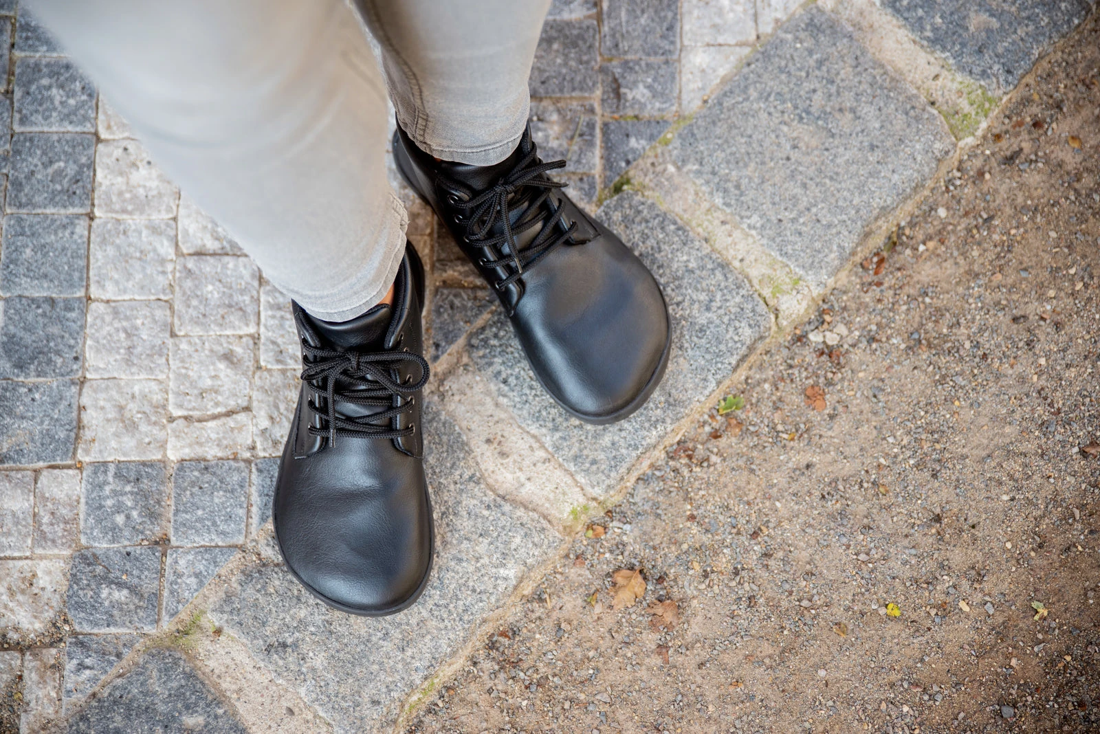 Ботинки Ahinsa Sundara Ankle xWide Barefoot — чёрный, фото 11